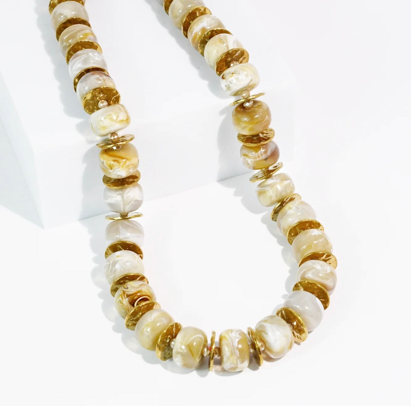 Marble Waterproof necklace