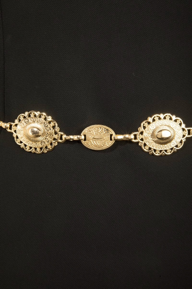 Western Concho Chain Belt
