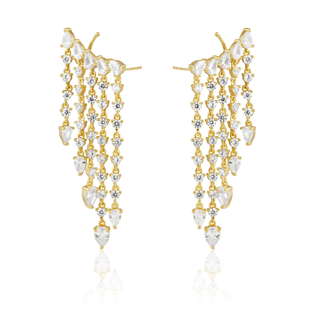 SJD Raven Statement Earring