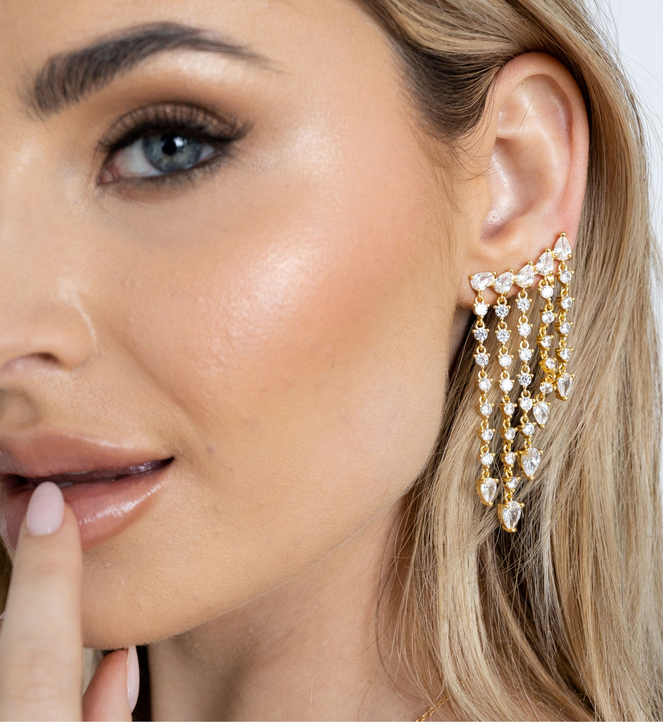 SJD Raven Statement Earring