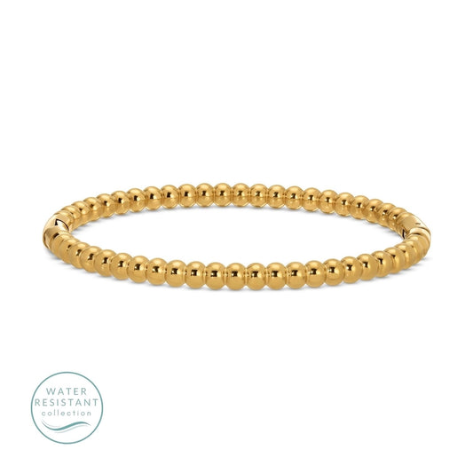 Beaded Hinged Bangle