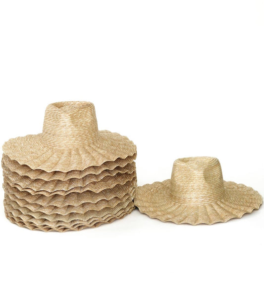 Nalu Wavy Brim Straw Hat