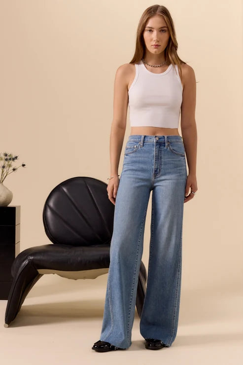 Far Out High Rise Wide Leg