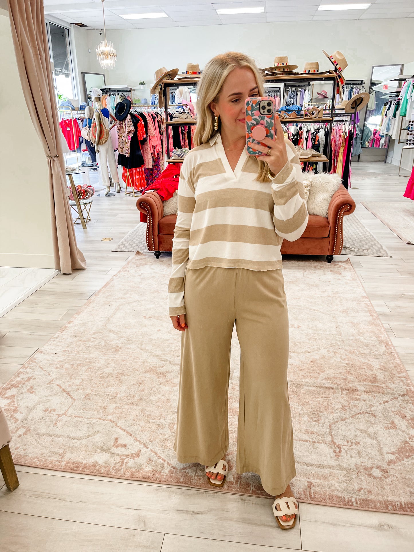 ZS Scout Jersey Crop Flare Pant