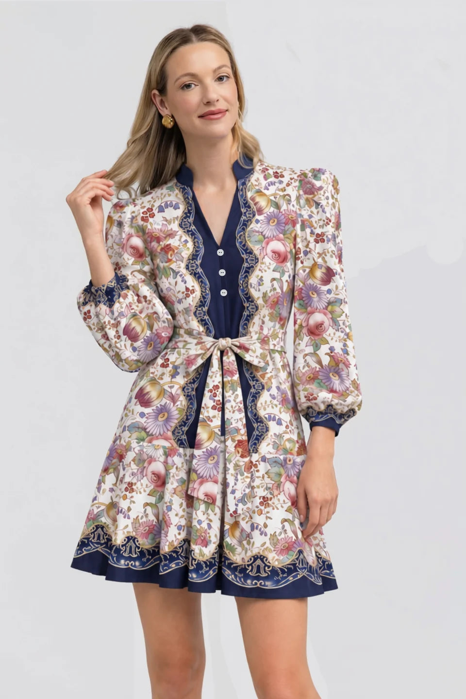 Hazel Dress Polished Petals