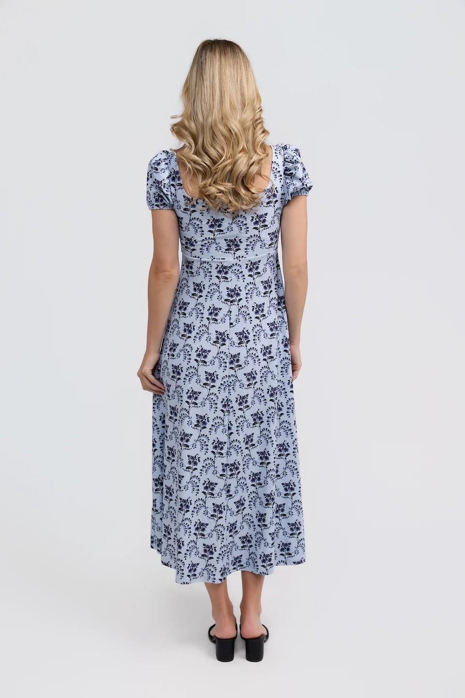 Rosalie Dress Cornflower Parlour