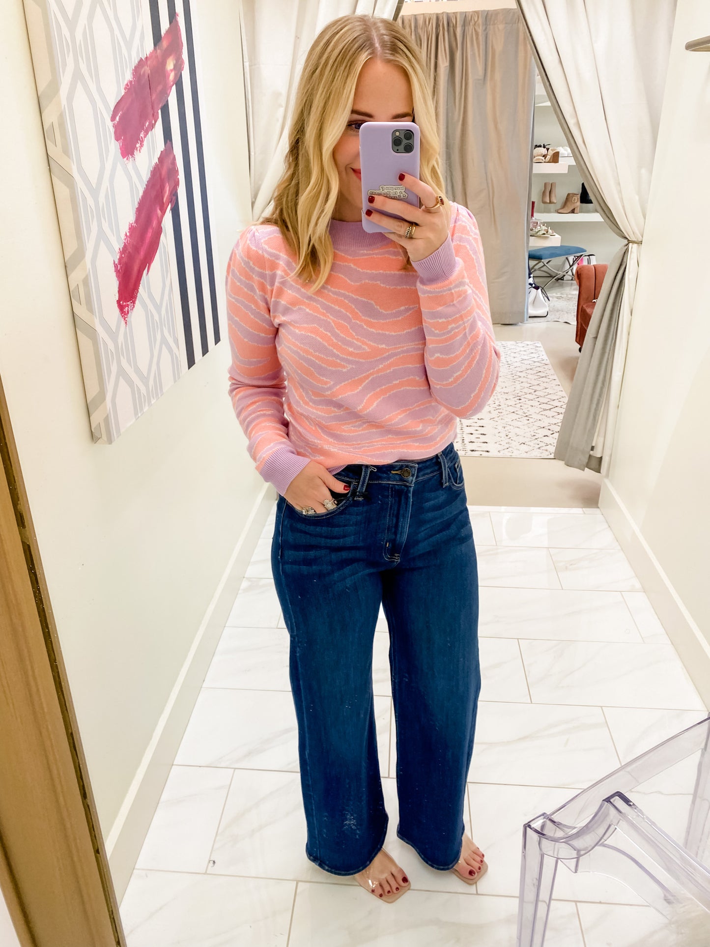 JBD High Rise Wide Leg Jean