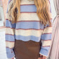 Fiona Fuzzy Stripe Sweater
