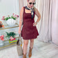 Autumn Chic Square Neck Mini Dress