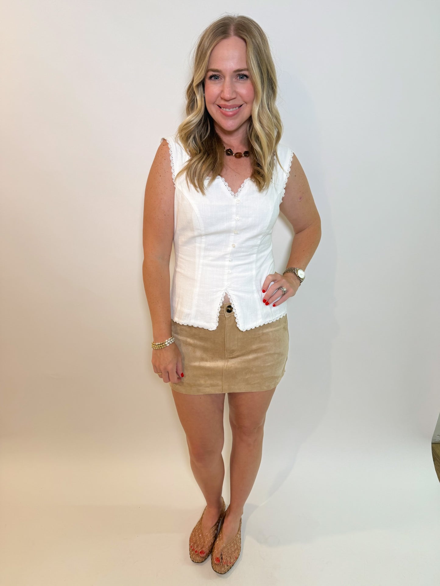 Campbell Linen Tank