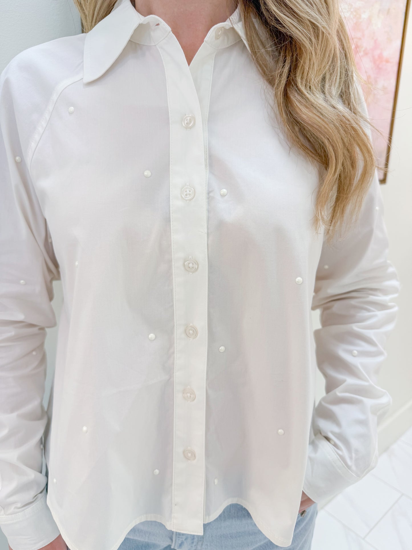 Tess Pearl Top