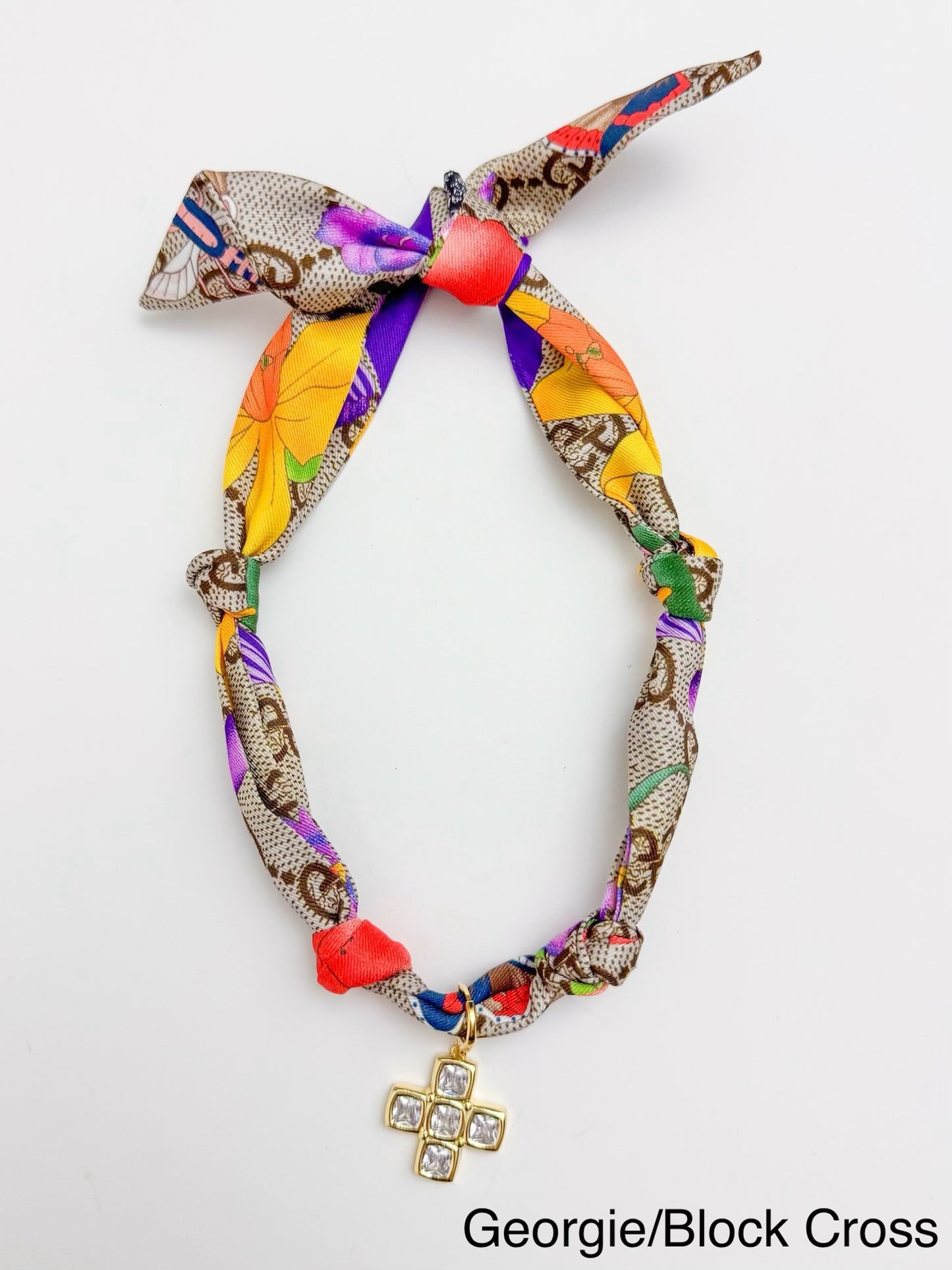 New Knotted Scarf Necklace