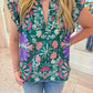 Mollie Floral Ruffle Sleeve Blouse