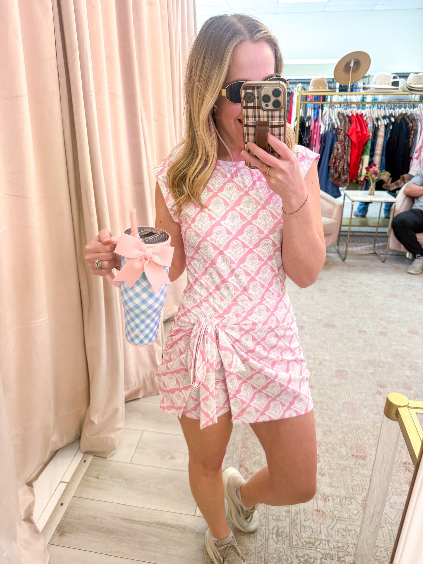 Dandelion Scoop Back Tennis Dress