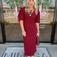 Haven Smocked Midi Dress