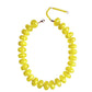 Bailey Chunky Beaded Necklace-Yellow