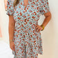 Navy Dress Italian Porcelain