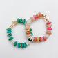 Stretch Multi Bead Toggle Bracelet