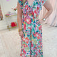 Scarlet Ruffle V Maxi Dress