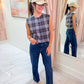 Alessa Plaid Top