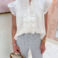 Sweet Spring Swiss Dot Blouse