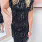 Astoria Sequin Fringe Mini Dress