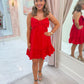 Miko Bow Tie Mini Dress
