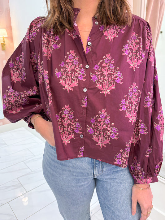 Botanica Button Up Blouse