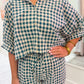 Checkmate Gingham Short Set