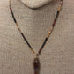 Seth Fish Beaded Necklace – Neutral