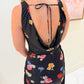 Callie Cowl Dress Falling Floral