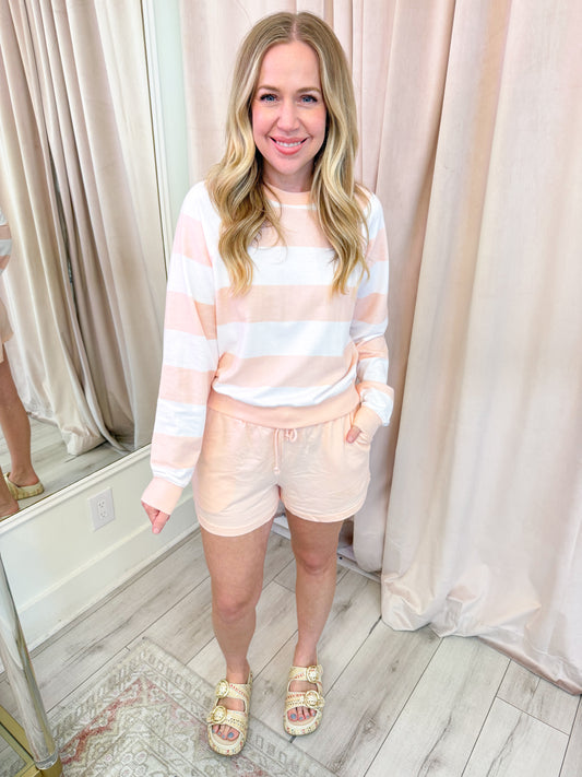 ZS Saldana Stripe Sweatshirt