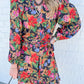 The Hazel Dress Midnight Petals