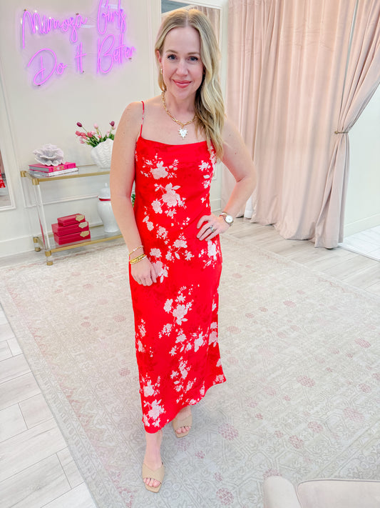 ZS Alyse Darya Floral Maxi Dress