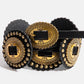 Intricate Western Concho Leather Belt