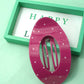 Jumbo Lay Flat Oval Hair Clip