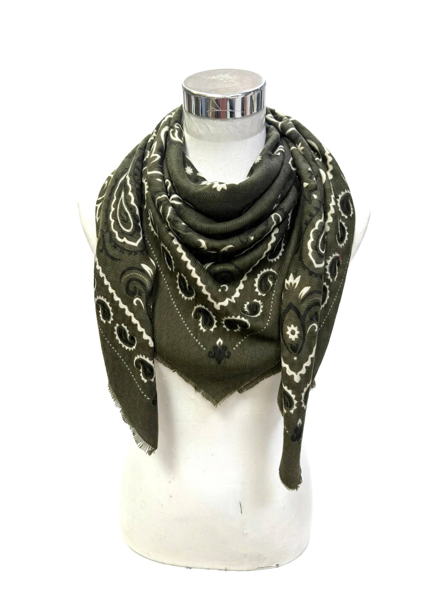 Large Woolen Square Bandana