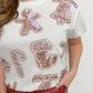 Frosted Christmas Cookie Oversized Tee