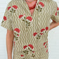 Wavy Stripe Palmer Top