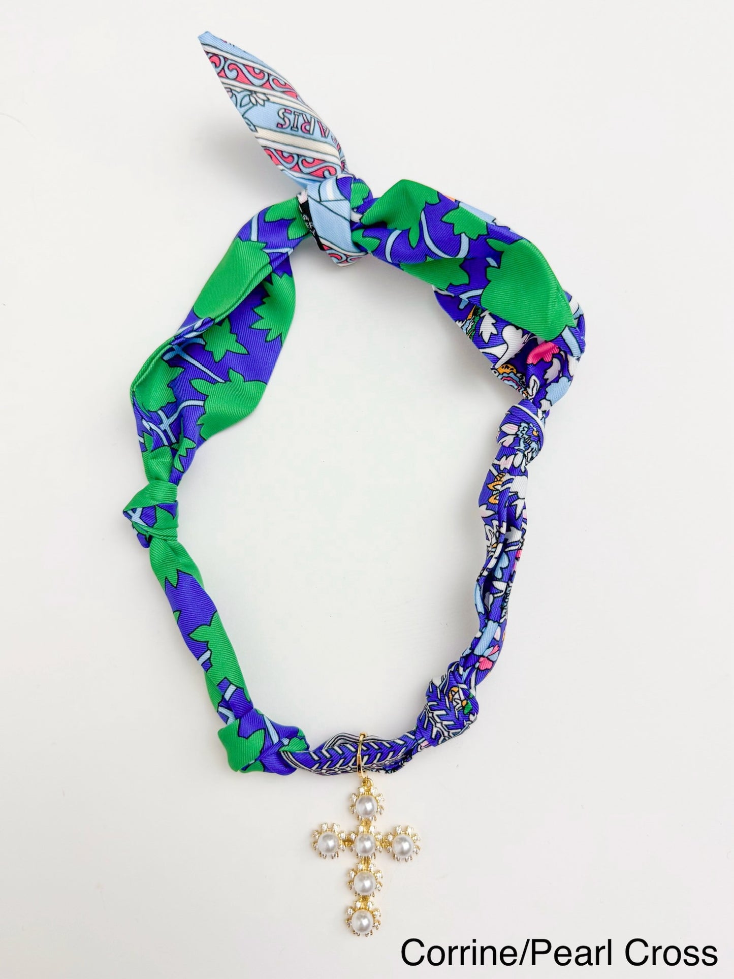 New Knotted Scarf Necklace