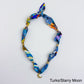 Gold Spacer Scarf Necklace