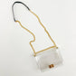 Clear Crossbody Chain Bag