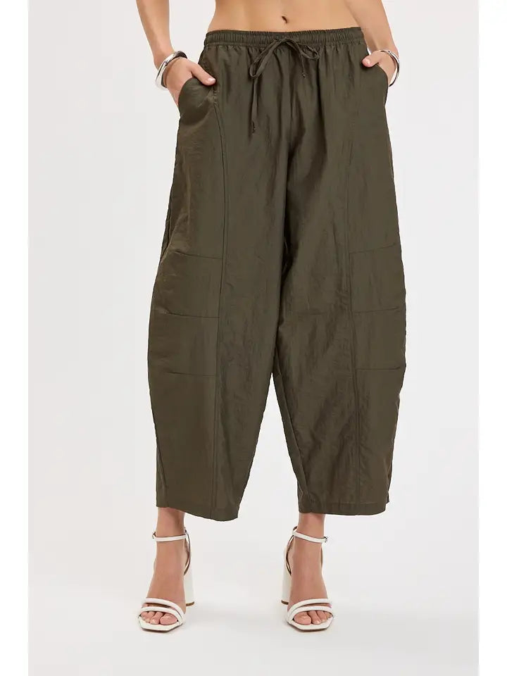 Barrel Paper Bag Pant