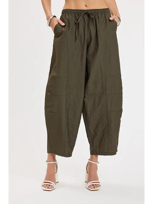 Barrel Paper Bag Pant