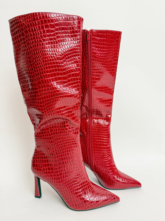 Unity Pointy Toe Tall Boot