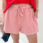 Ball Field Stripe Sweatshorts