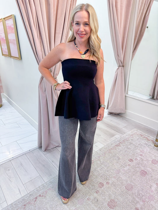 Judy Strapless Top