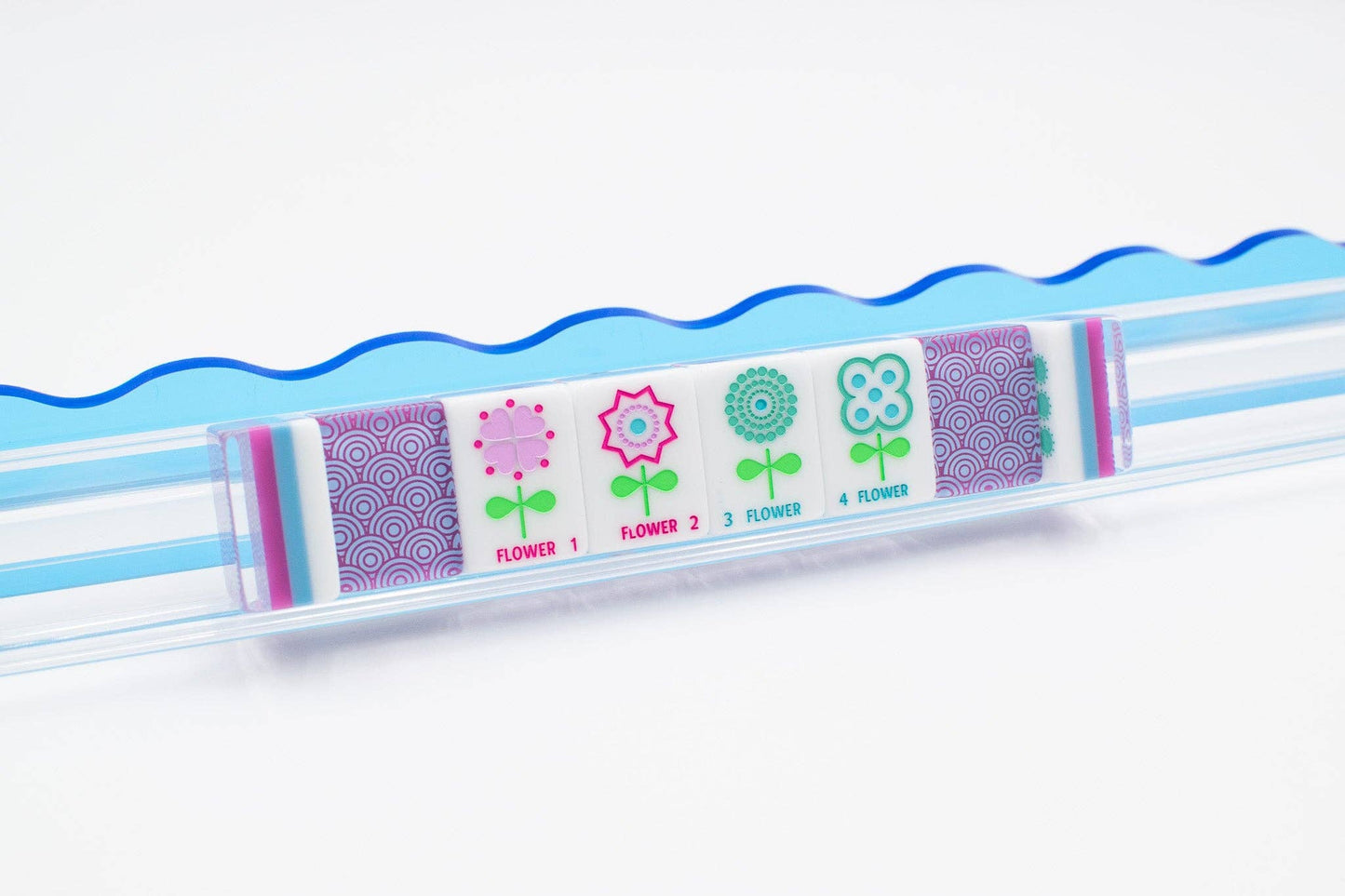 Crystal Confetti Purple Tile Set