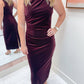 Mo Velvet Midi Dress