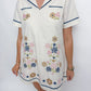 Dahlia Embroidered Shirt Dress